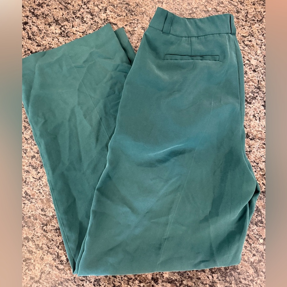 a new day Women's Green Wide Leg Pants